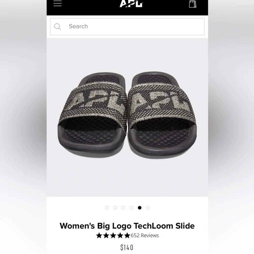 🆕 new in box womens apl techloom slides - Picture 2 of 5
